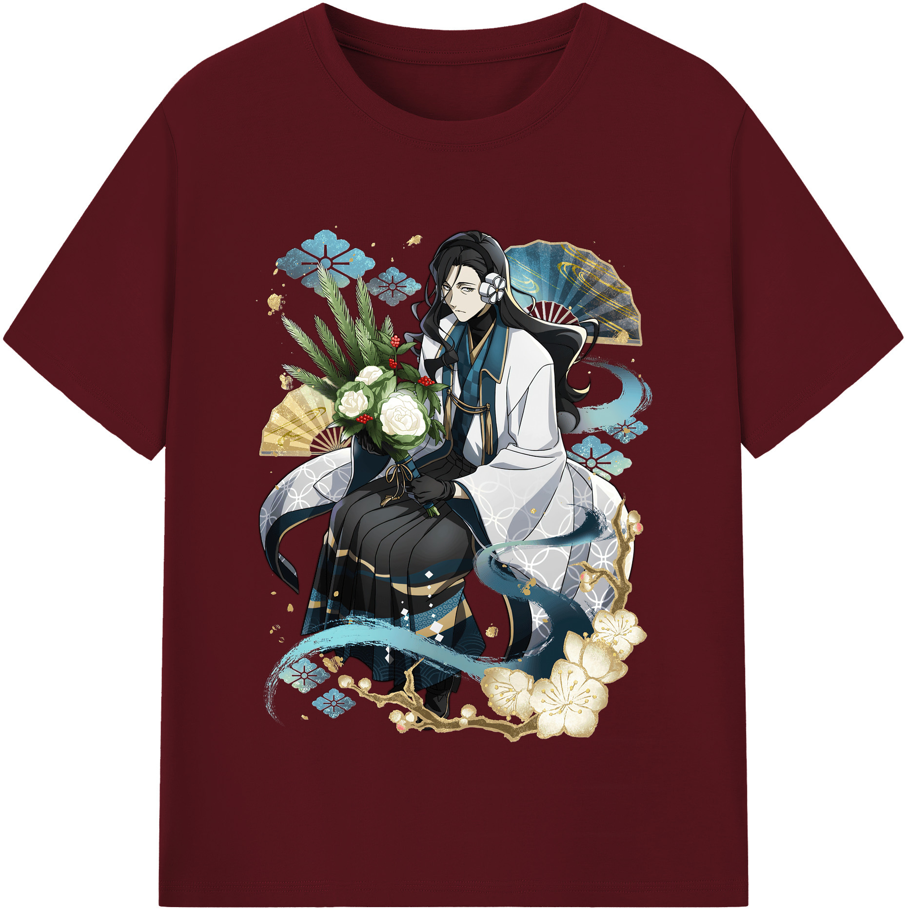 （画像用） 文豪ストレイドッグス Bungo Stray Dogs 綿100％半袖Tシャツ（フロントプリント）